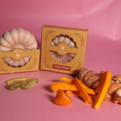 Golden herbal facial cleanser