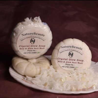 Crystal Glow facial cleanser